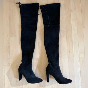 Stuart Weitzman Black Over-the-Knee Boots